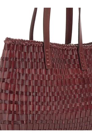 Salvage Irregular Bordeaux Tote Bag DRAGON DIFFUSION | 8171BORDO